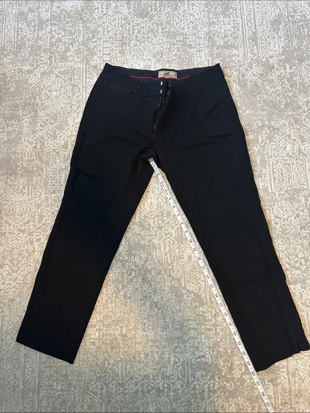 Women’s Black Dress Ankle Pants - Classic Tailored Fit